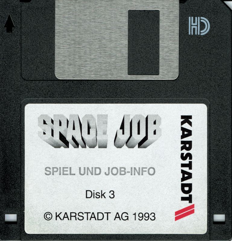 Media for Space Job (DOS): Disk 3