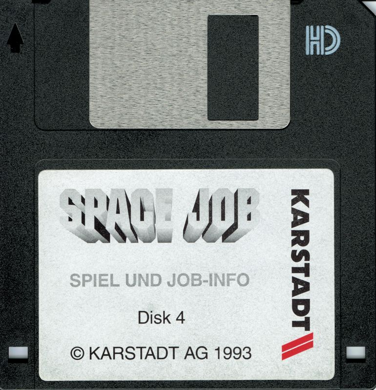 Media for Space Job (DOS): Disk 4