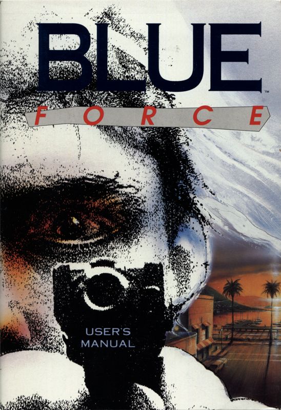 Manual for Blue Force (DOS) (Alternate release): Front