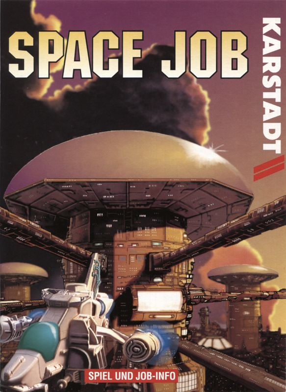 Manual for Space Job (DOS): Front