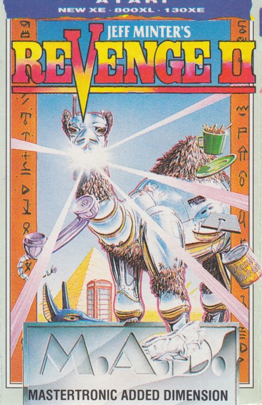 Front Cover for Return of the Mutant Camels (Atari 8-bit)