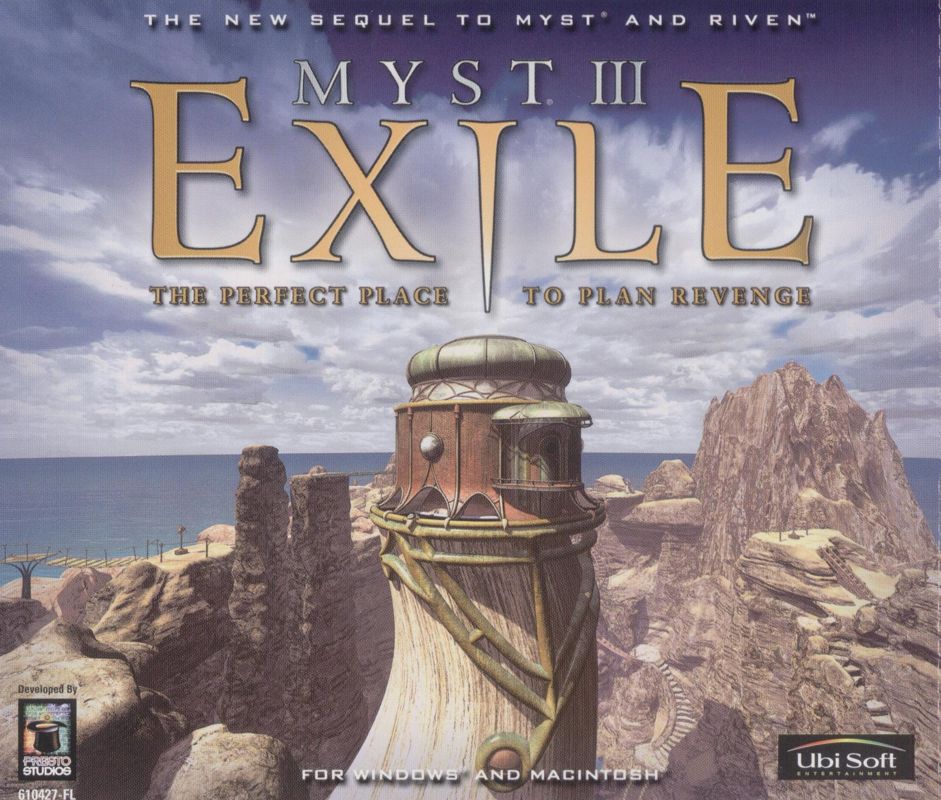 Other for Myst III: Exile (Collector's Edition) (Macintosh and Windows): Myst III Exile Jewel Case - Front