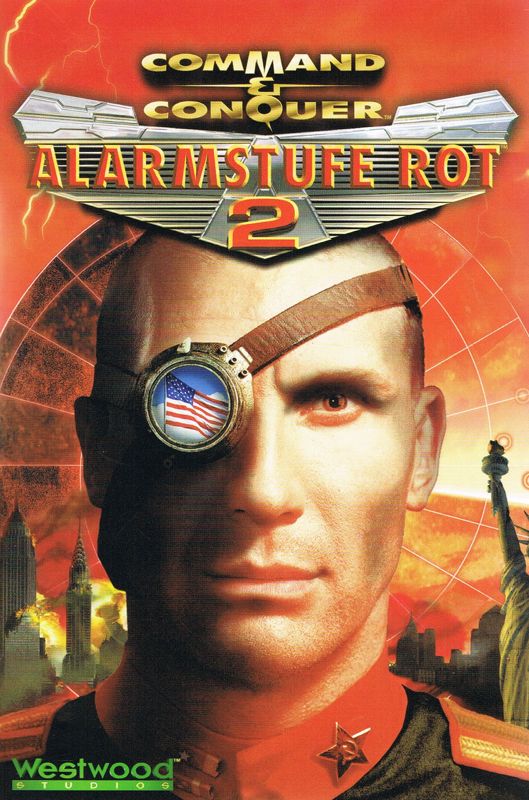 Manual for Command & Conquer: Red Alert 2 (Windows) (EA Games Classics release): Front