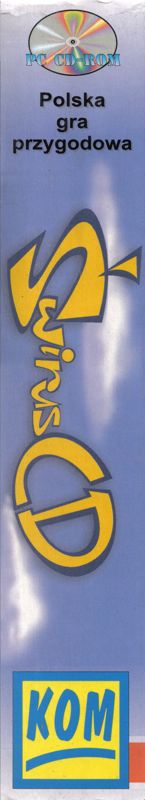 Spine/Sides for Świrus (Windows) (CD-ROM version): Left