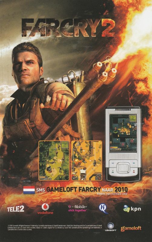 Far Cry 2 FPS PC Art 2008 Vintage Video Game Print Ad/Poster