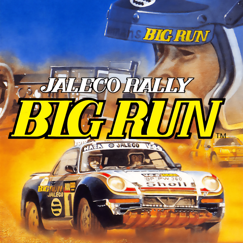 Front Cover for Jaleco Rally: Big Run - The Supreme 4WD Challenge (Antstream)