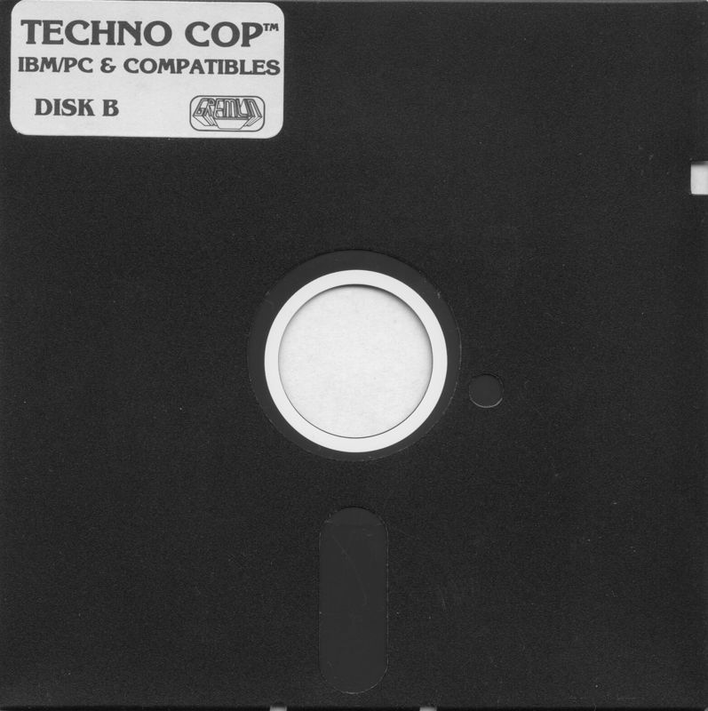 Media for Techno Cop (DOS): Disk B