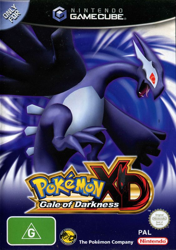 Pokémon XD Gale of Darkness cover or packaging material MobyGames