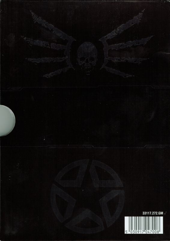 Back Cover for Enemy Territory: Quake Wars (Limited Collector's Edition) (Windows): Cardboard Holder