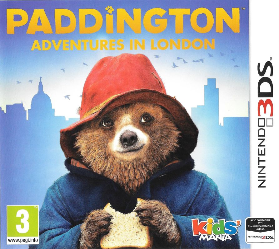 Front Cover for Paddington: Adventures in London (Nintendo 3DS)