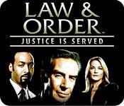 Front Cover for Law & Order: Justice is Served (Windows) (Big Fish Games release)