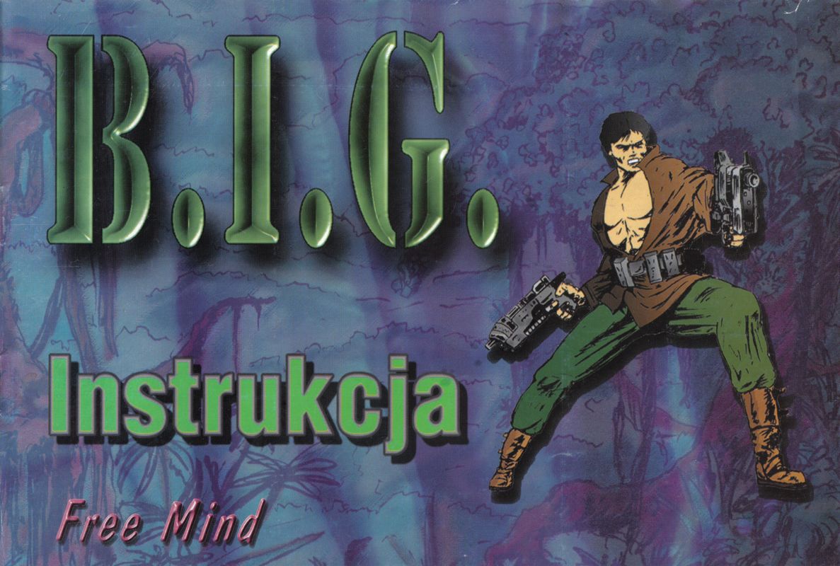 Manual for B.I.G. (DOS): Front