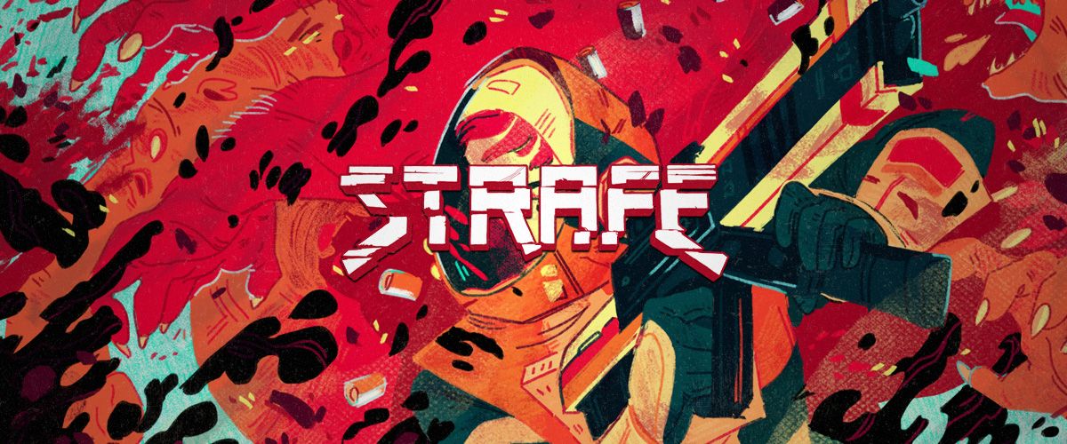 Front Cover for Strafe (Macintosh and Windows) (Devolver Digital release)