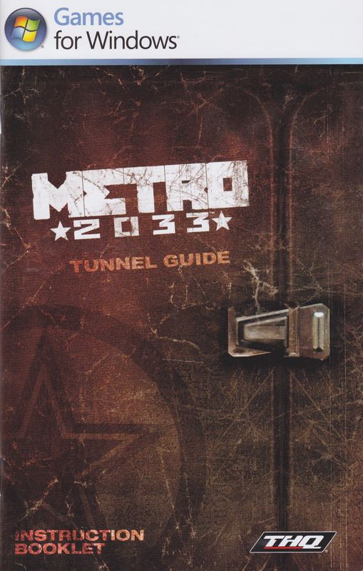 Manual for Metro 2033 (Windows): Front