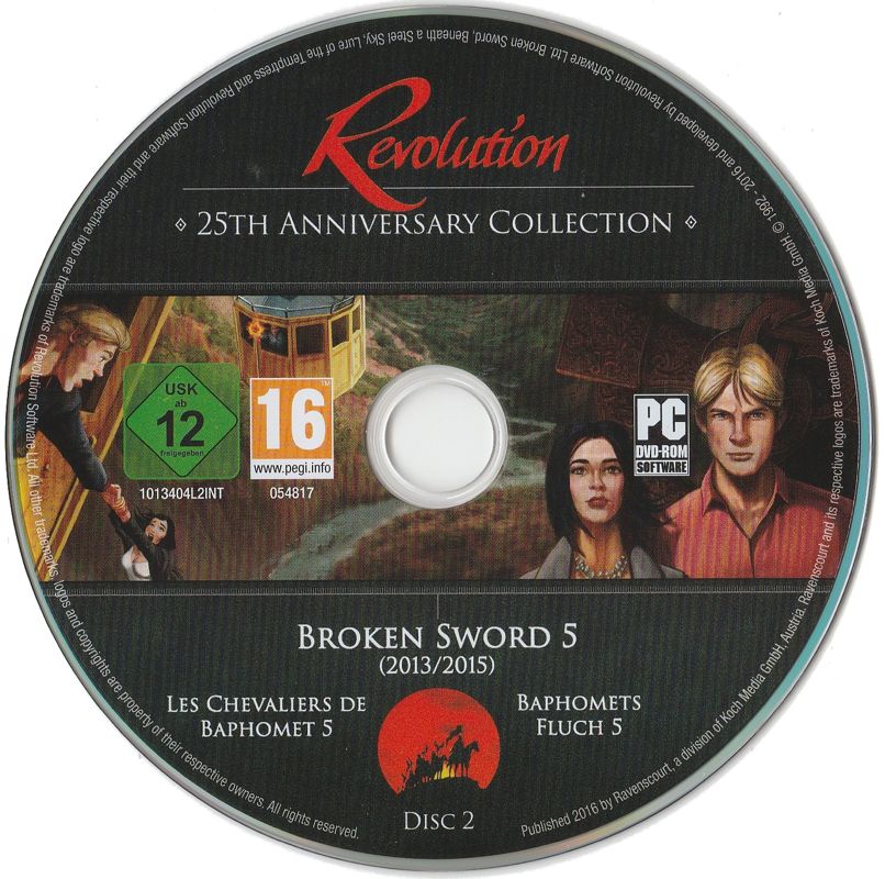 Media for Revolution: 25th Anniversary Collection (Windows): Disc 2 - Broken Sword 5 (2013/2015)