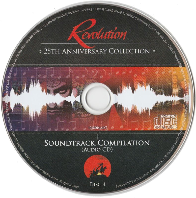 Soundtrack for Revolution: 25th Anniversary Collection (Windows): Soundtrack Compilation Disc