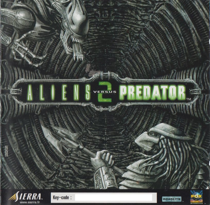 Other for Aliens Versus Predator 2 (Windows): Jewel case - Front