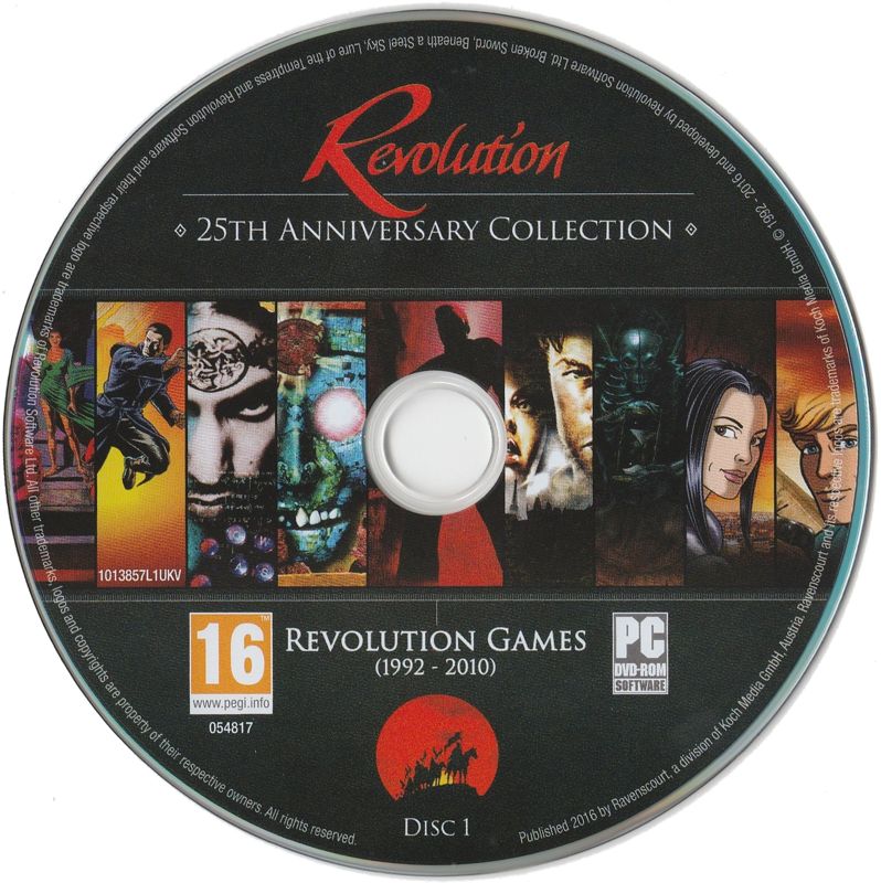 Media for Revolution: 25th Anniversary Collection (Windows): Disc 1 - Revolution Games (1992 - 2010)