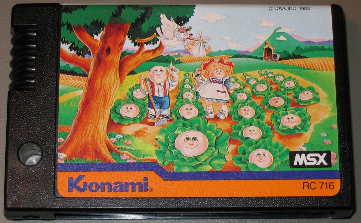 Media for Cabbage Patch Kids Adventures in the Park (MSX)