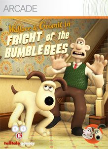 Front Cover for Wallace & Gromit in Fright of the Bumblebees (Xbox 360)