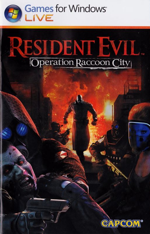 Manual for Resident Evil: Operation Raccoon City (Windows): Front