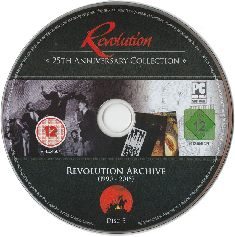 Media for Revolution: 25th Anniversary Collection (Windows): Disc 3 - Revolution Archive (1990 - 2015)