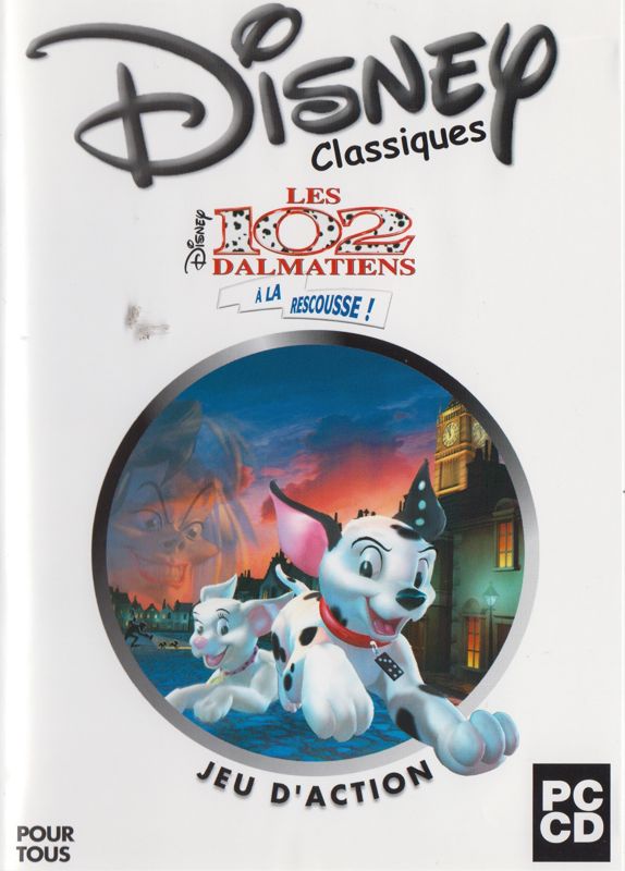 Front Cover for Disney's 102 Dalmatians: Puppies to the Rescue (Windows) ("Disney Classiques" release (Disney 2001))