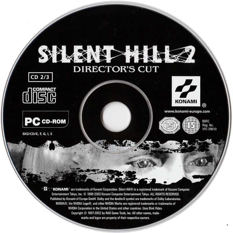 Media for Silent Hill 2: Restless Dreams (Windows): Disc 2