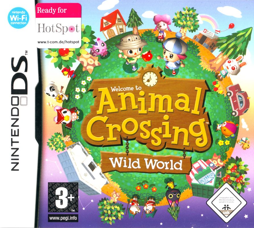Front Cover for Animal Crossing: Wild World (Nintendo DS)