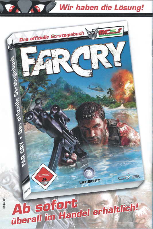 Manual for Far Cry (Windows): Back