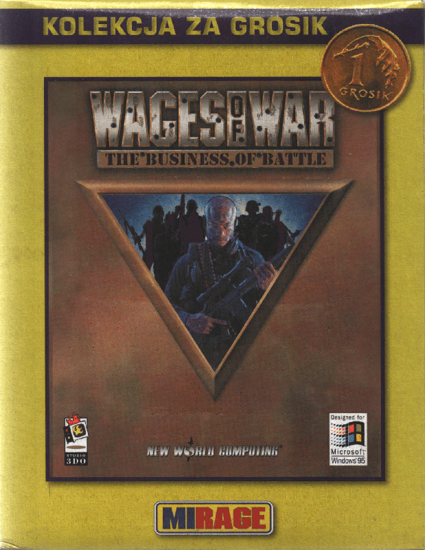 Front Cover for Wages of War: The Business of Battle (Windows) ("Kolekcja za grosik" release)