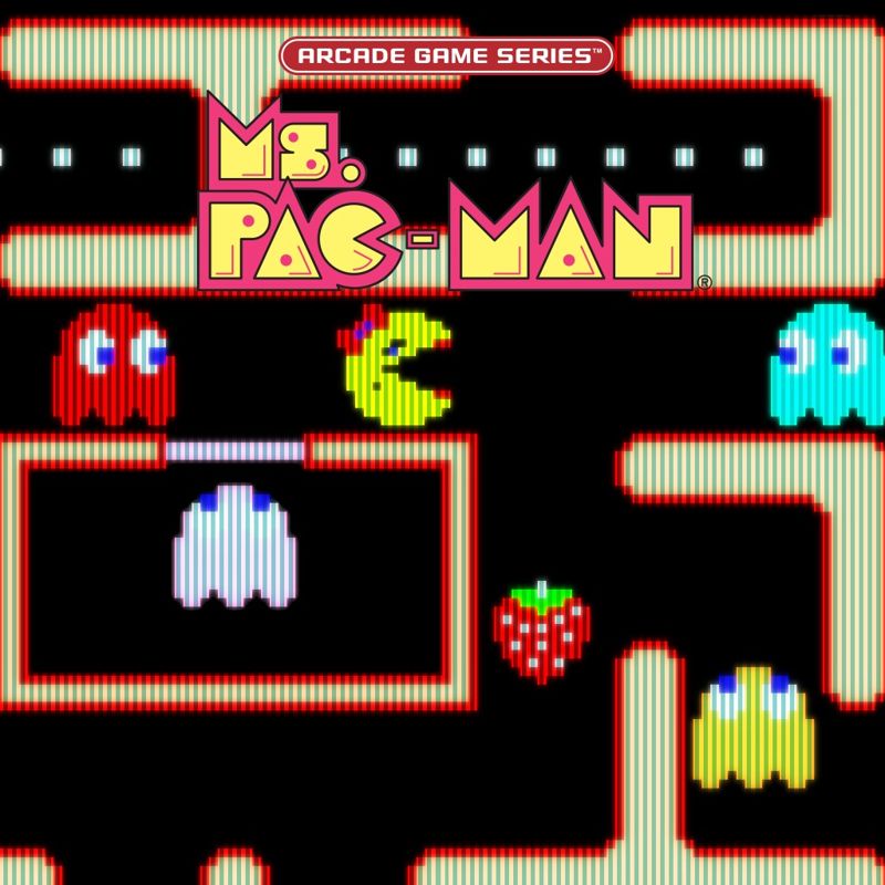 Front Cover for Ms. Pac-Man (PlayStation 4) (PSN (SEN) release)