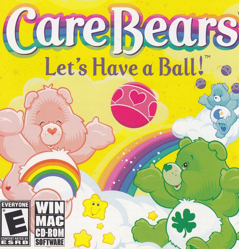 Manual for Care Bears: Let's Have a Ball! (Macintosh and Windows): Front