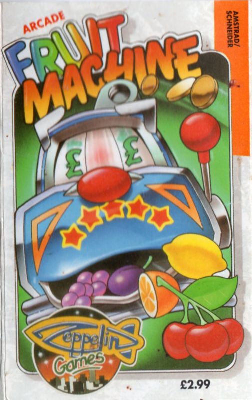 Front Cover for Arcade Fruit Machine (Amstrad CPC)