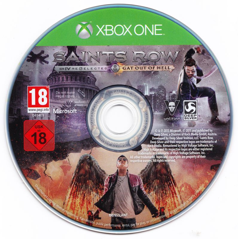 Media for Saints Row IV: Re-Elected & Gat Out of Hell (First Edition) (Xbox One)