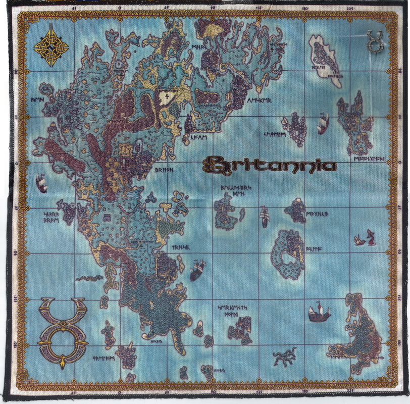 Map for Ultima: World Edition (Windows): Ultima Online: The Second Age - Cloth Map