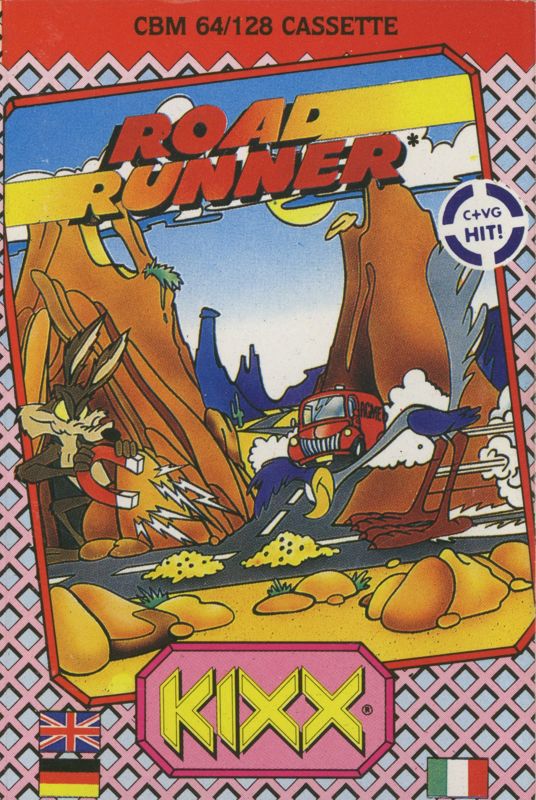 Front Cover for Road Runner (Commodore 64) (Budget re-release)