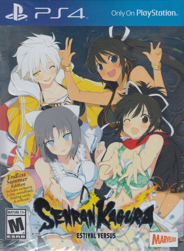 Front Cover for Senran Kagura: Estival Versus (Endless Summer Edition) (PlayStation 4)