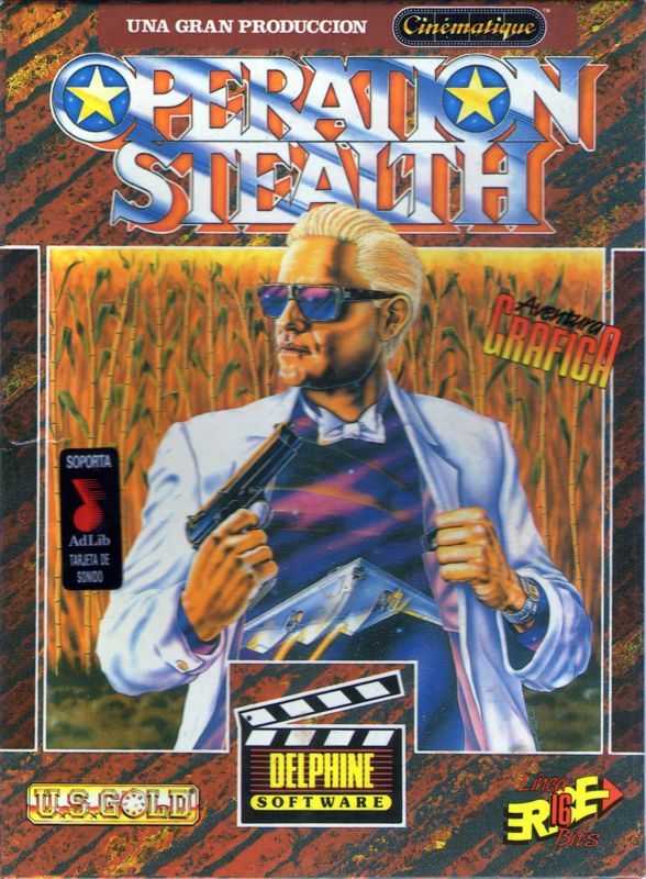 Front Cover for 007: James Bond - The Stealth Affair (DOS)