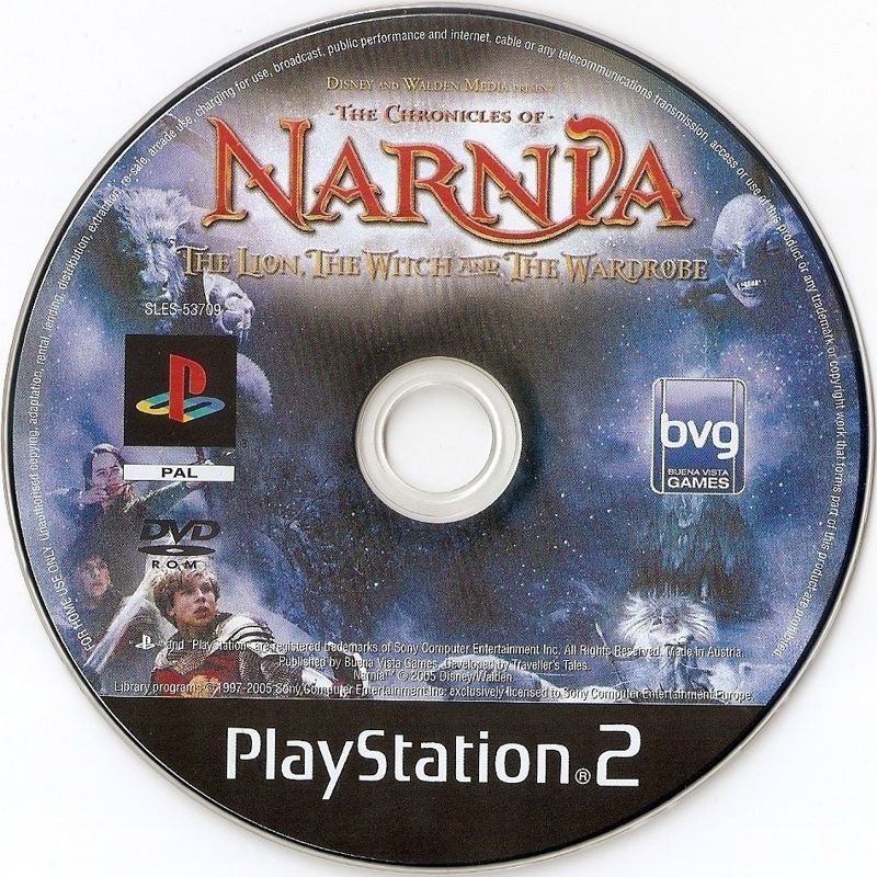 Media for The Chronicles of Narnia: The Lion, the Witch and the Wardrobe (PlayStation 2)