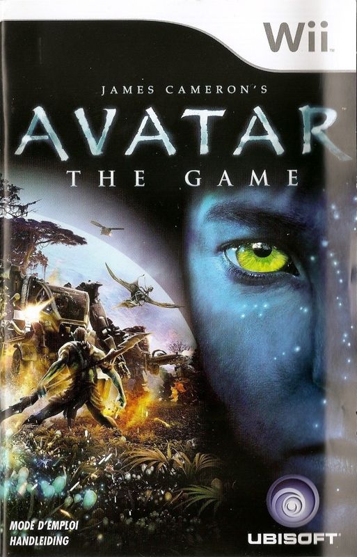 Manual for James Cameron's Avatar: The Game (Wii): Front