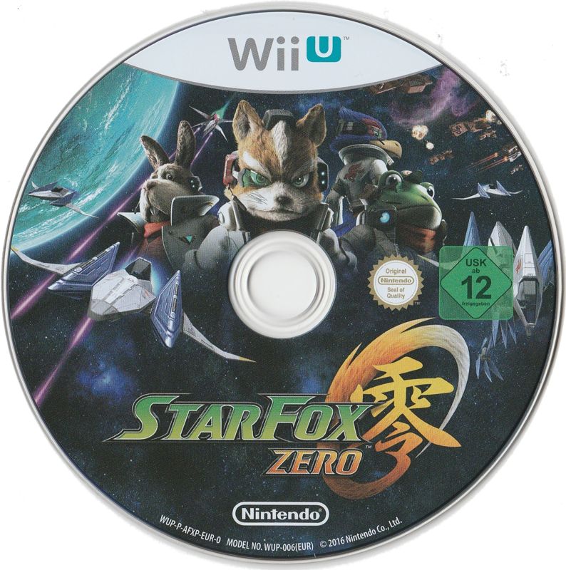 Media for Star Fox Zero (First Print Edition) (Wii U): Star Fox Zero