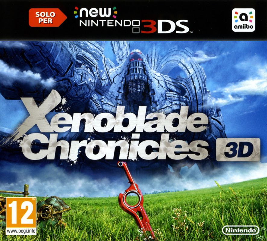 Front Cover for Xenoblade Chronicles (New Nintendo 3DS)
