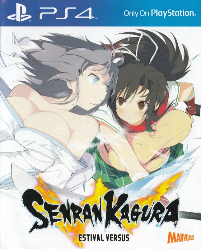 Senran Kagura Burst cover or packaging material - MobyGames