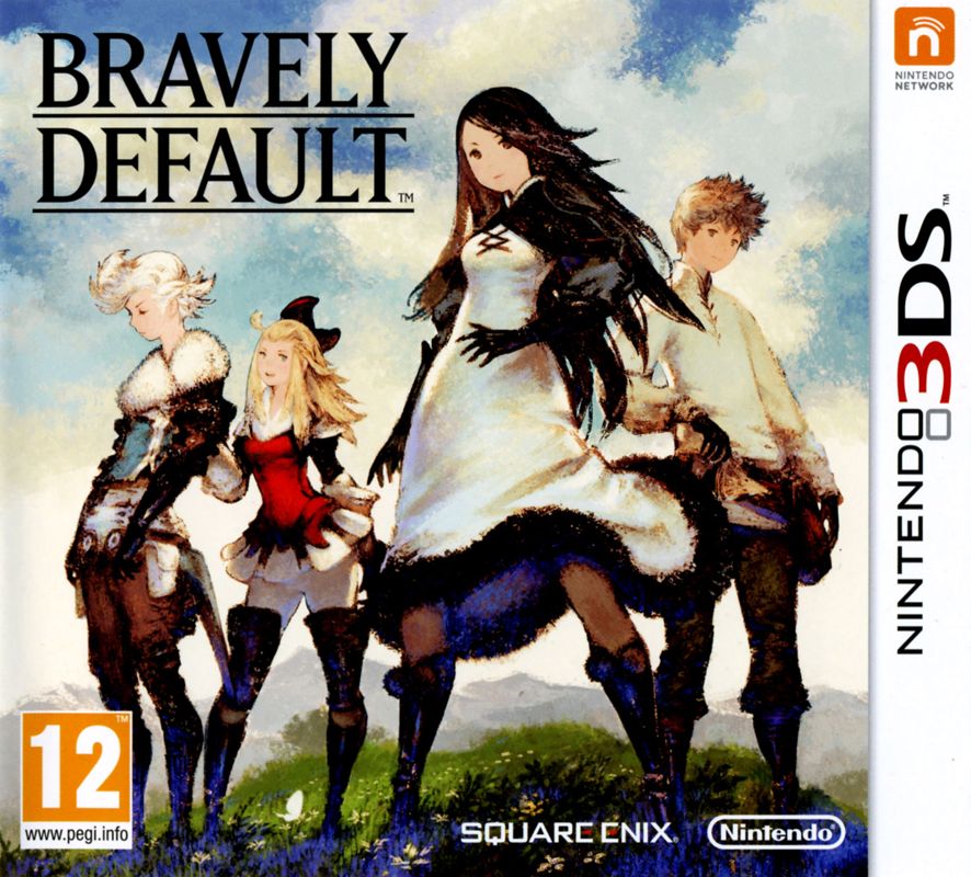 Front Cover for Bravely Default (Nintendo 3DS)
