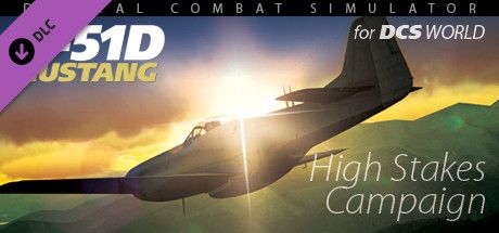 Front Cover for DCS World: P-51D Mustang - High Stakes Campaign (Windows) (Steam release)