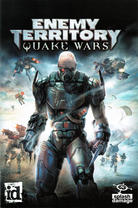 Manual for Enemy Territory: Quake Wars (Limited Collector's Edition) (Windows): Front