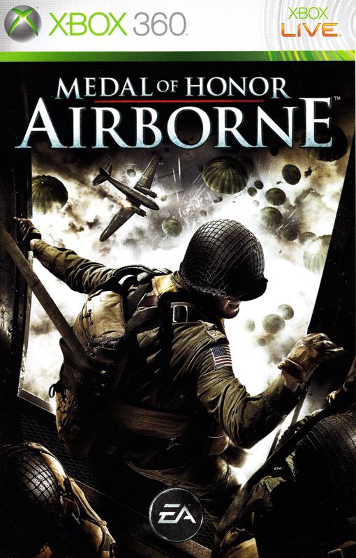 Manual for Medal of Honor: Airborne (Xbox 360): Front