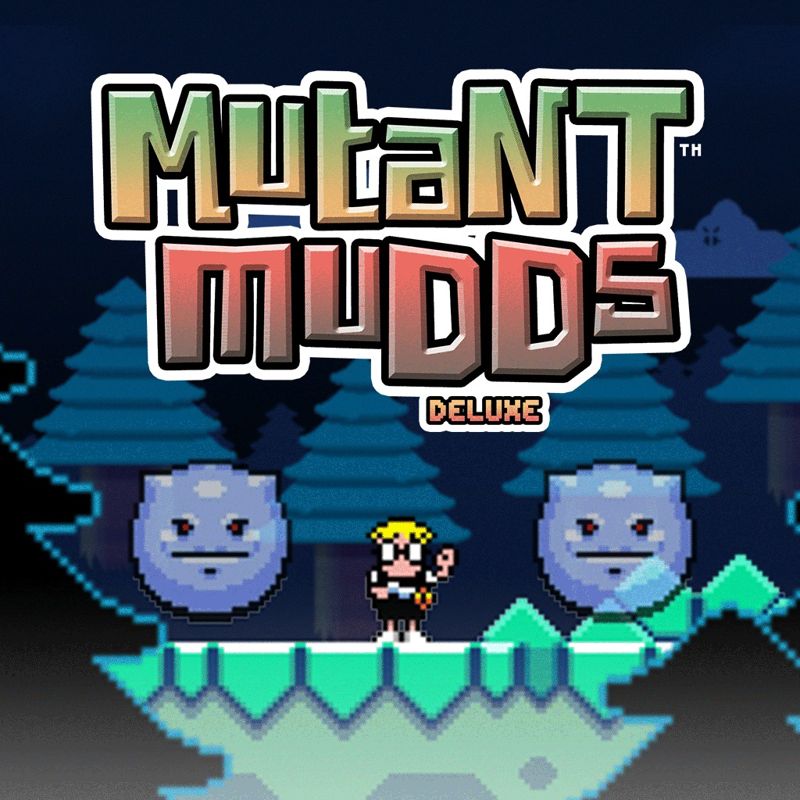 Front Cover for Mutant Mudds Deluxe (PlayStation 3) (Download release)