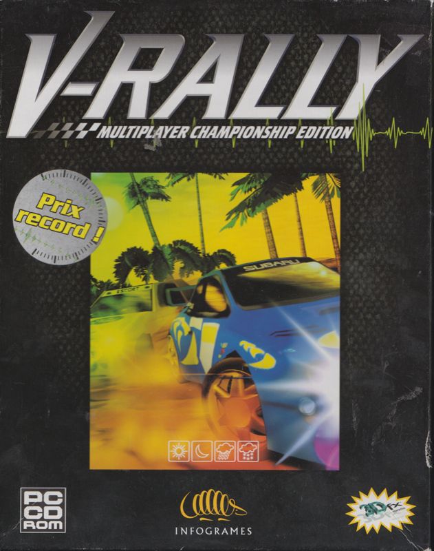 Front Cover for V-Rally: Edition 99 (Windows) (Re-release)